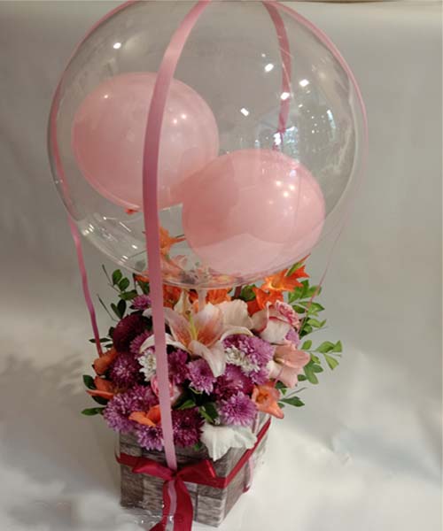 Balloon Flower Basket